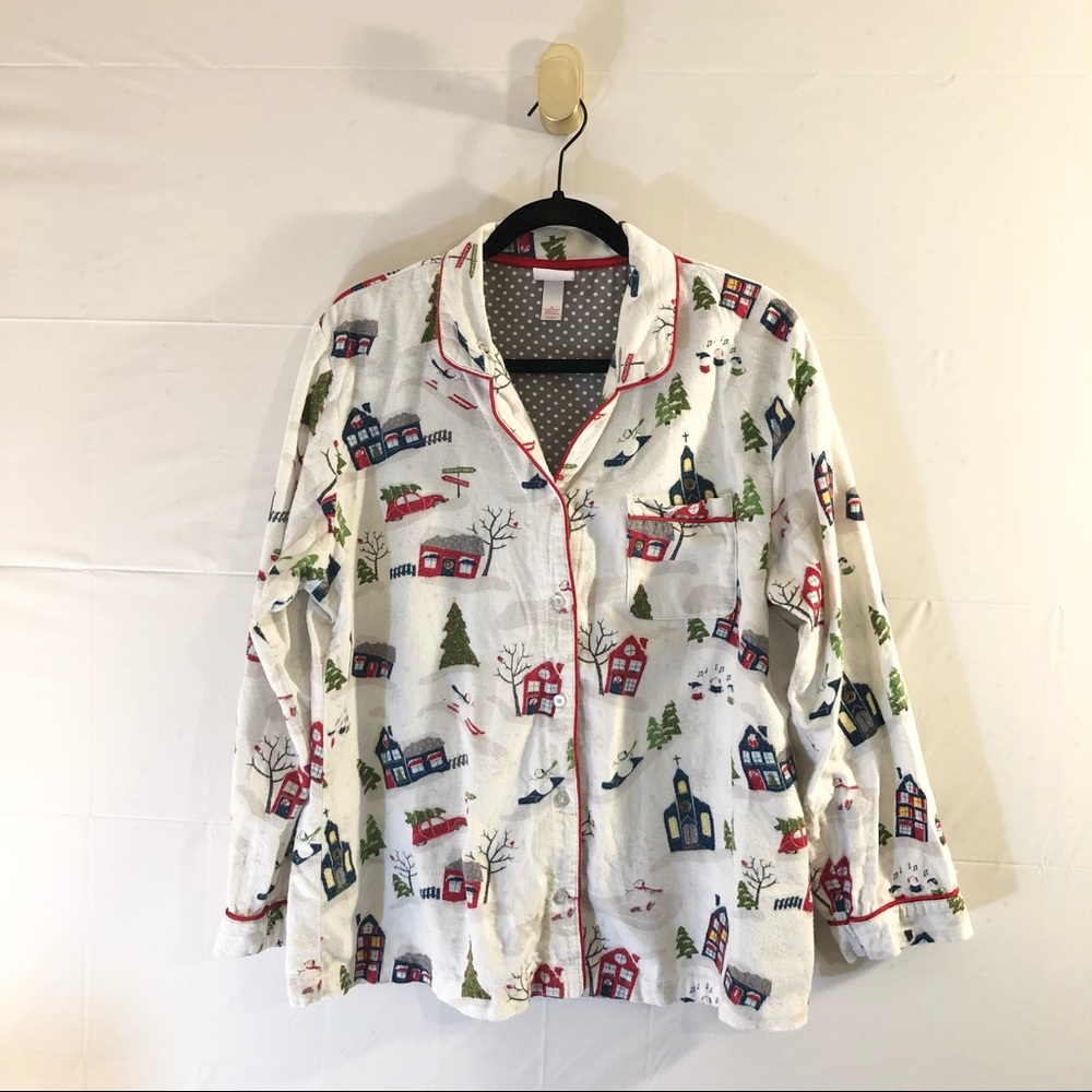 Christmas pajama top